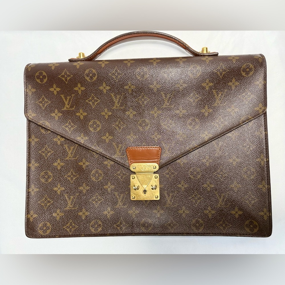 Vintage Louis Vuitton Monogram Monceau Briefcase – Made in France (MI0972)